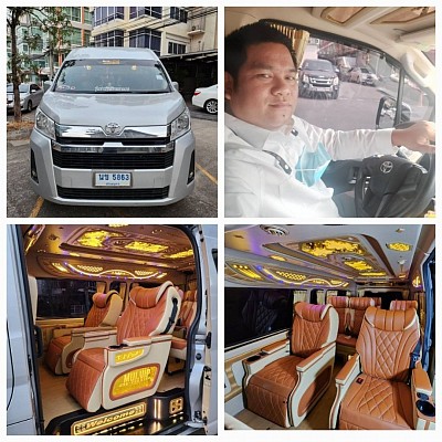 รถตู้ VIP 8 ที่นั่ง มีคาราโอเกะ netflix /YouTube Premium / ViU Premium/TV ทุกช่อง และ มีที่ชาร์จแบตทุกที่นั่ง สนใจเช่ารถตู้ VIP พร้อมคนขับ ☎️️0️⃣9️⃣6️⃣2️⃣9️⃣0️⃣5️⃣7️⃣2️⃣2️⃣ มุ่ย