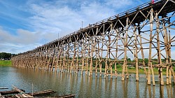 สะพานมอญ อ.สังขละบุรี