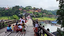 สะพานมอญ อ.สังขละบุรี